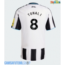 Camisa de time de futebol Newcastle United Sandro Tonali #8 Replicas 1º Equipamento 2025-26 Manga Curta